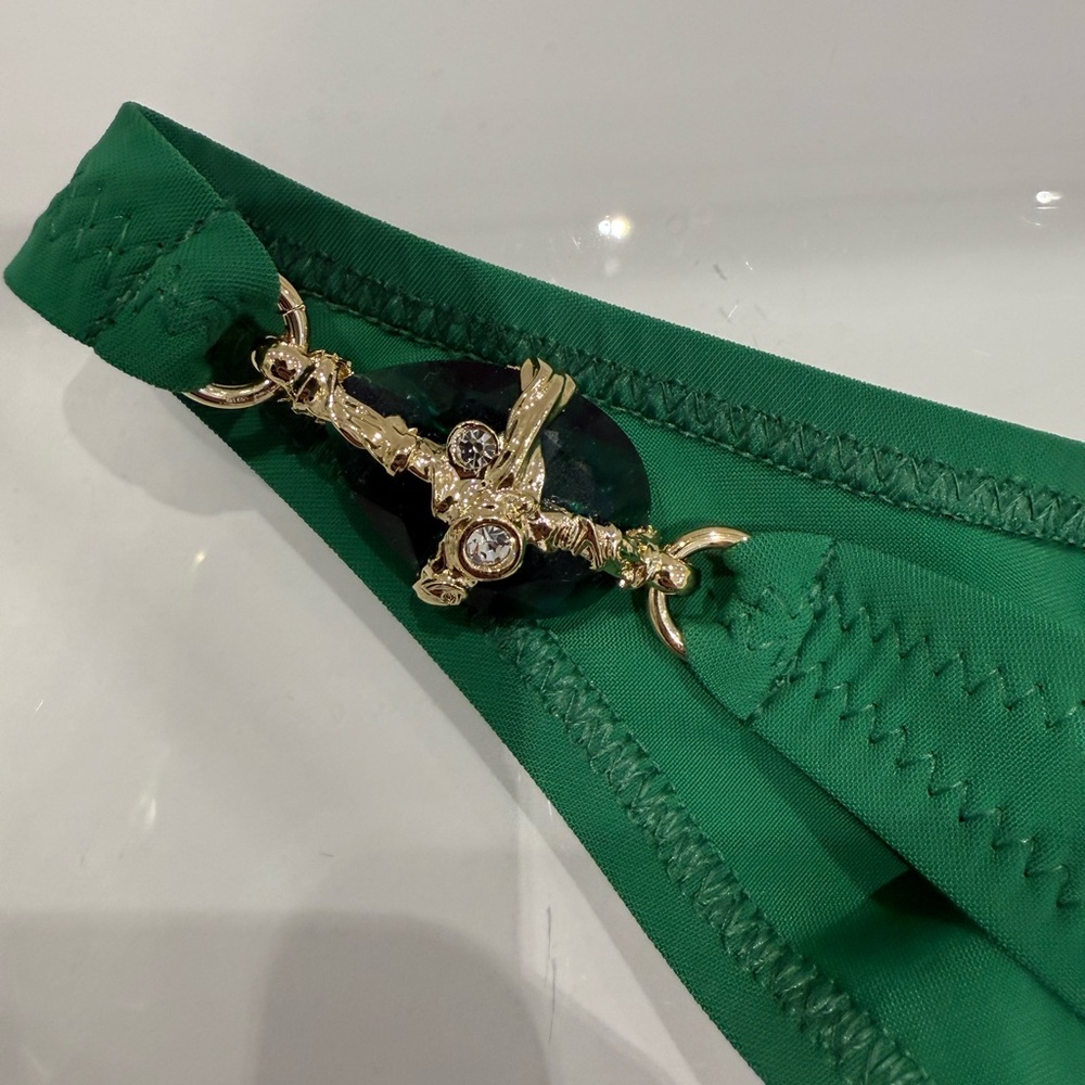 Emerald Green Bikini Set “pain de sucre” size M, NWT - Picture 9 of 15